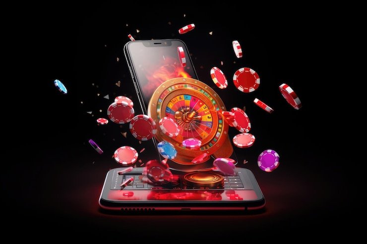 Antarmuka permainan Bigger Bass Bonanza di perangkat mobile totobet805